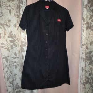 Dickies Girl Official Pinstripe  Dress